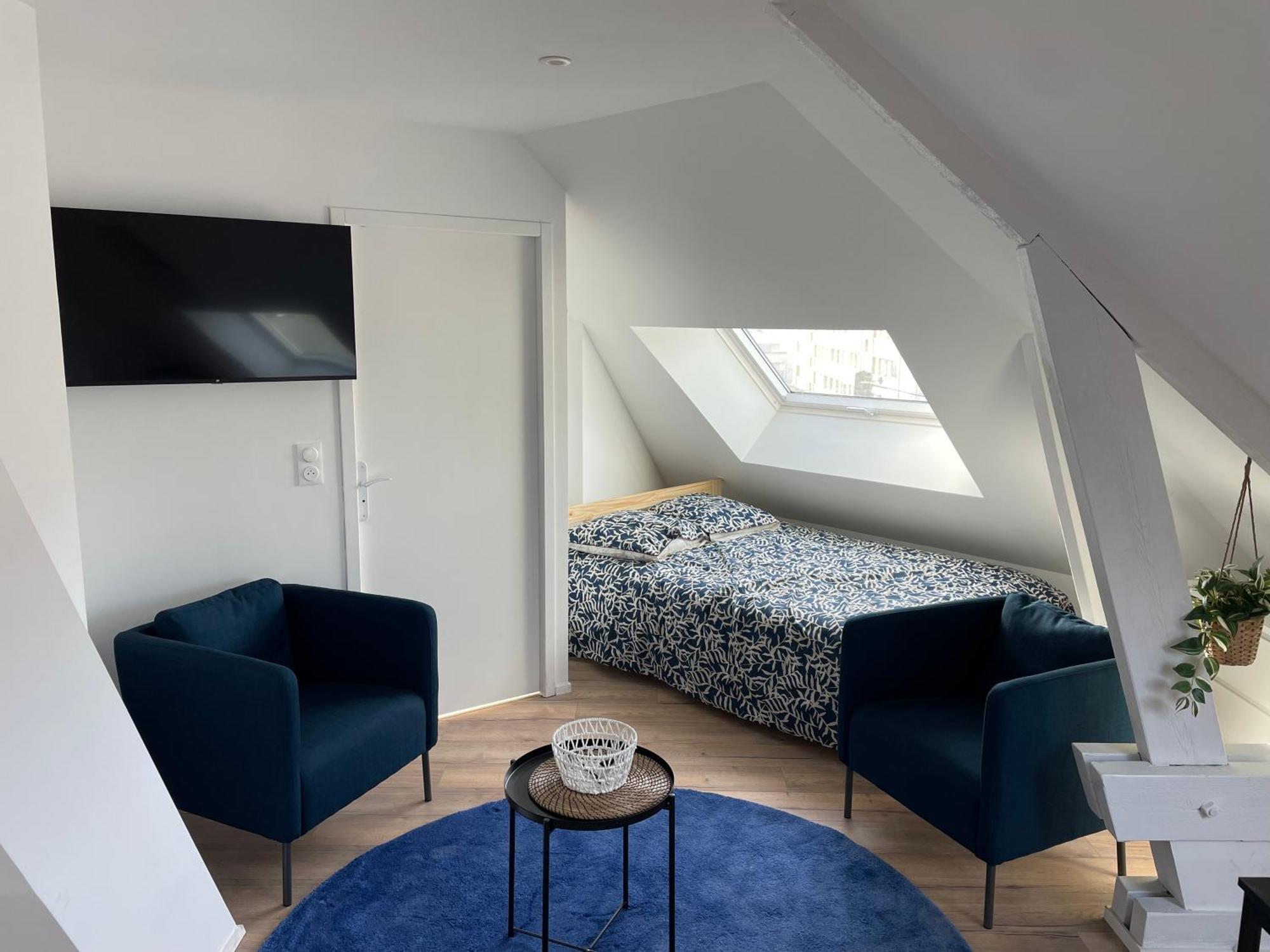 Studio 302 - Hyper Centre - Integralement Renove - Toutes Commodites A Pied Saint-Nazaire  Exteriör bild